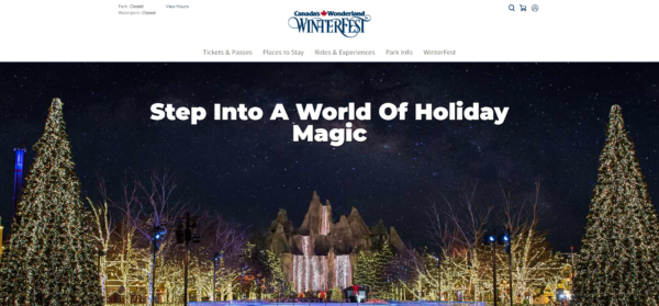 ウィンターフェスティバル(WinterFest)2023 @ Canada's Wonderland | ヴォーン | オンタリオ | カナダ