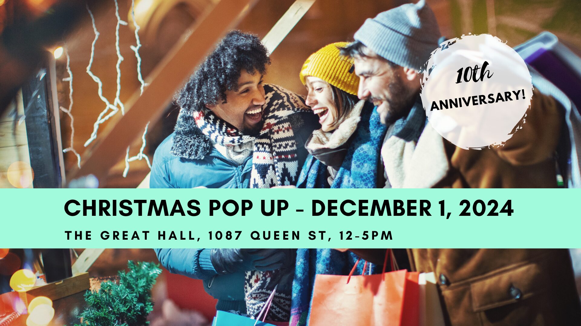 クリスマスポップアップ(Toronto Art Crawl: Christmas Pop-Up)2024