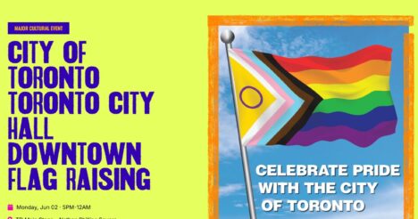 City of Toronto Toronto City Hall Downtown Flag Raising