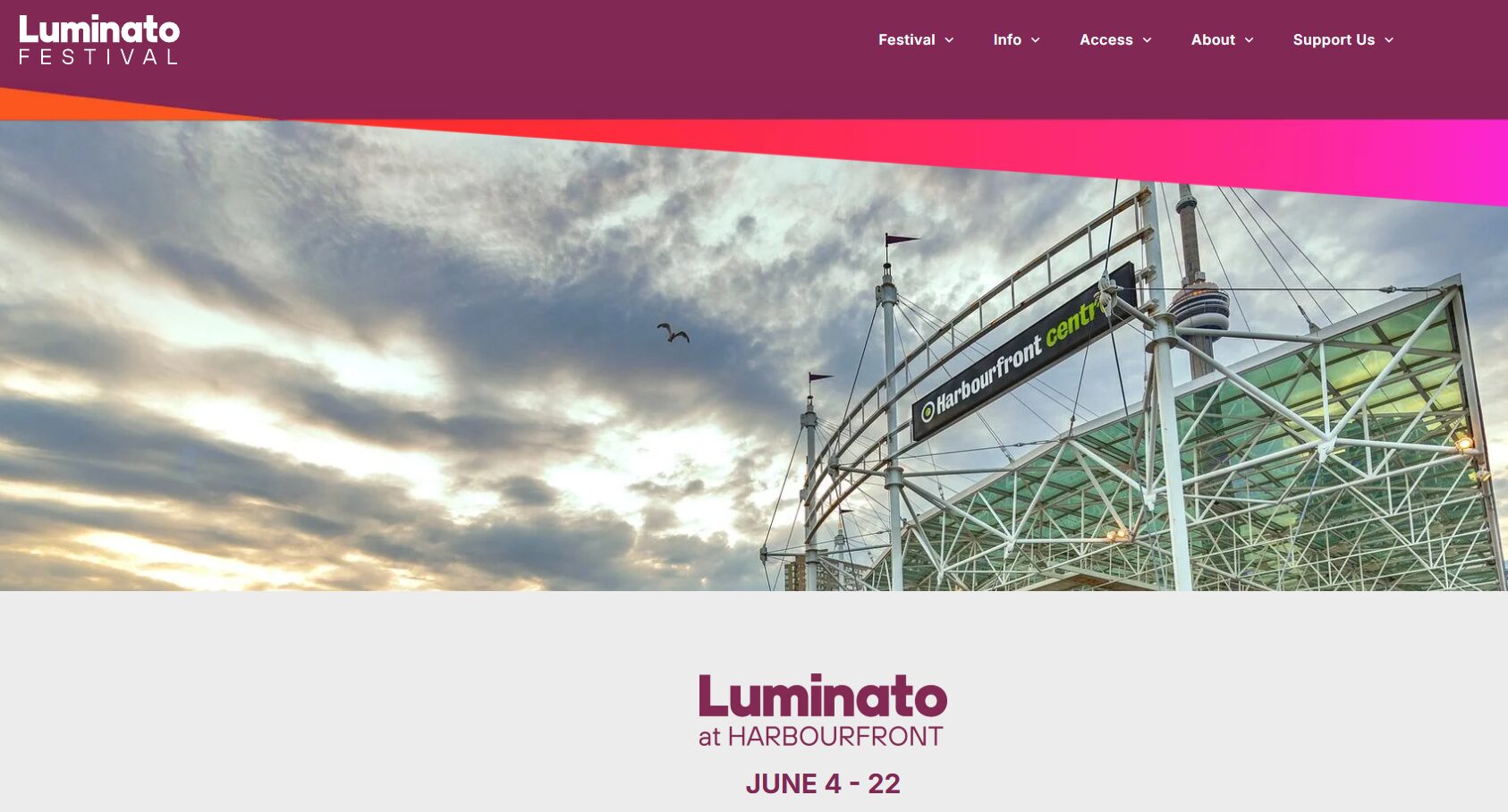 Luminato at Harbourfront 2025