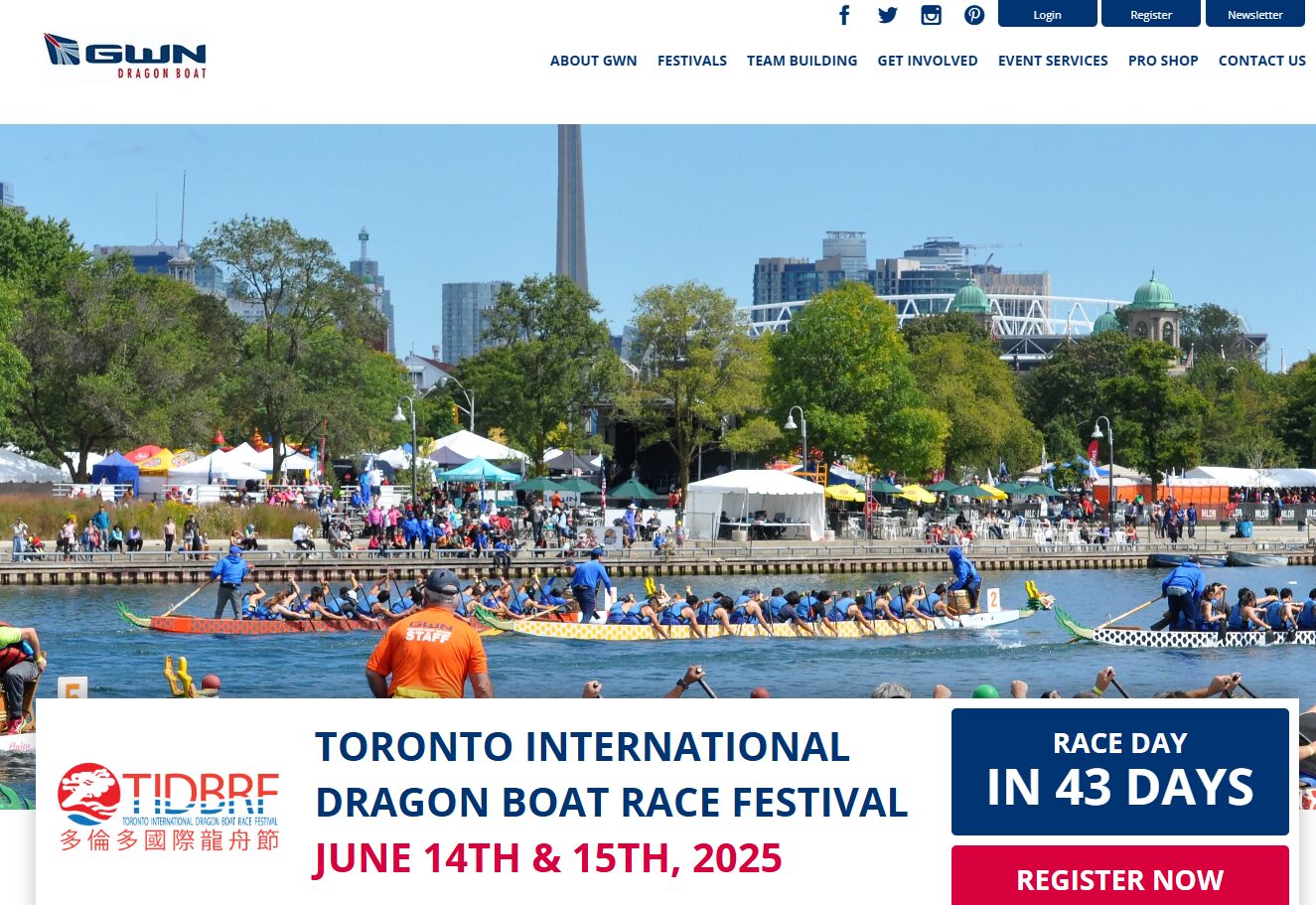 ドラゴンボート・フェスティバル(37th Annual Toronto International Dragon Boat Festival)