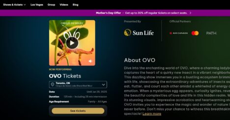 OVO by Cirque du Soleil