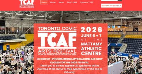 トロント・コミック・アーツ・フェスティバル(Toronto Comic Arts Festival)2026