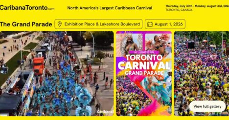 カリバナ・トロント(Caribana Toronto)2026