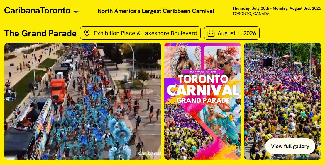 カリバナ・トロント(Caribana Toronto)2026