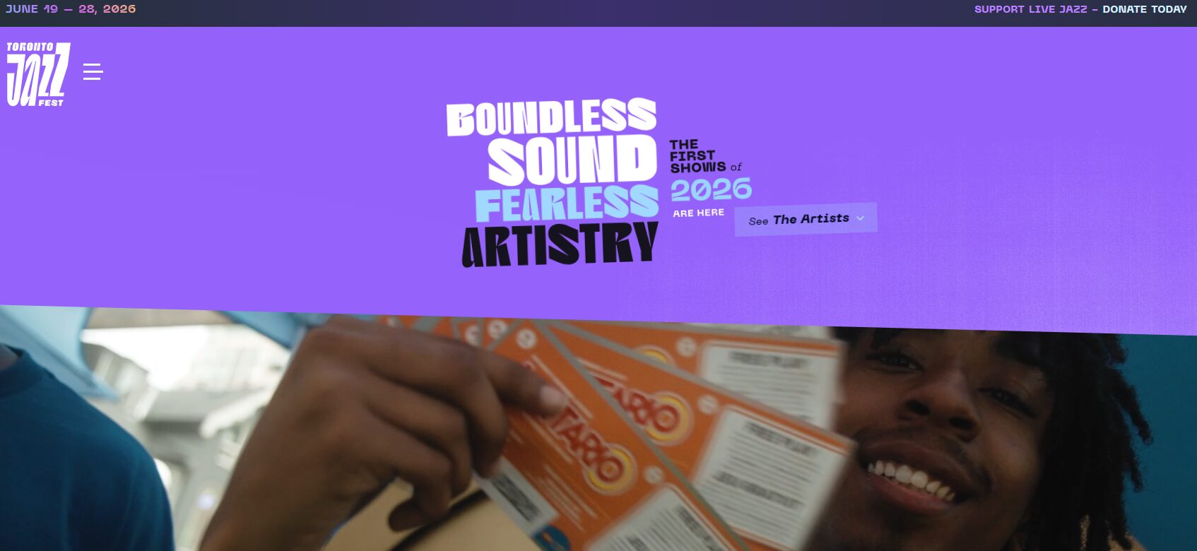 トロントジャズフェスティバル(Toronto Jazz Festival) 2026