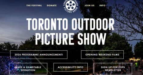 トロント・アウトドア・ピクチャー・ショー(Toronto Outdoor Picture Show)2026