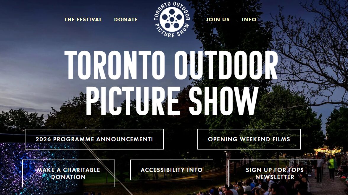 トロント・アウトドア・ピクチャー・ショー(Toronto Outdoor Picture Show)2026